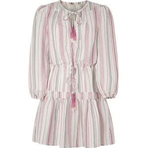 Pepe Jeans Dames Debbie jurk, wit (canvas wit), M, Wit (Canvas Wit), M