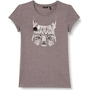 IKKS T-shirt voor meisjes, Linnen grijs, 4 Jaren