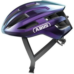 ABUS PowerDome racefietshelm - lichte fietshelm met slim ventilatiesysteem en aerodynamisch profiel - Made in Italy - voor dames en heren - Paars, maat S