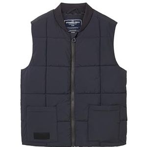 TOM TAILOR Jongens 1040976 vest, 29476-Coal Grey, 164, 29476 - Coal Grey, 164 cm