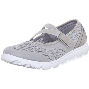 Propét TravelActiv Mary Jane voor dames, zilver, 42 EU smal