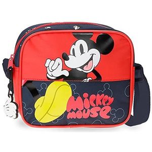 Disney Mickey Mouse Fashion schoudertas klein meerkleurig 18 x 15 x 5 cm microvezel, 50 hojas, kleine schoudertas