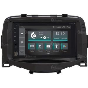 Specifieke autoradio voor Toyota Aygo Android GPS Bluetooth WiFi USB DAB+ Touchscreen 6.2"" 4core Carplay AndroidAuto