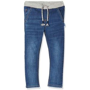 Sanetta Denim Jeans voor jongens, blauw (Blue Stone Wash 9537), 128 cm