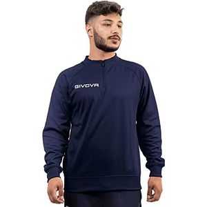 Givova Maglia Tecnica (halve rits) 500 sweatshirt, heren, blauw, L