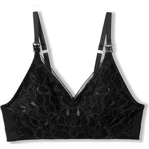 CALIDA Dames 100% Nature Mum BH, Black C2C, normaal