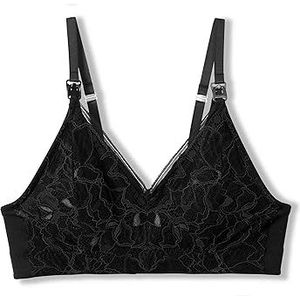 CALIDA Dames 100% Nature Mum BH, Black C2C, normaal