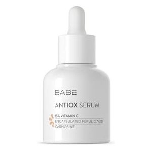 Laboratories Babé Antioxserum | 30 ml | Vitamine C gezichtsserum | revitalisering en antioxidant | lichter gezichtsserum met ferulazuur en niacinamide | verjongt en balancerend