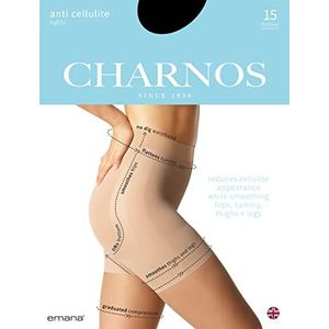 CHARNOS Charnos Anti-cellulitis natuurlijke medium panty voor dames, natuurlijk, M UK, natuurlijk, M