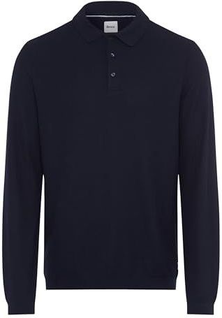 Brax Gebreide jersey sweatshirt voor heren, 23 Navy, M