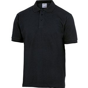 Deltaplus AGRANOTM Poloshirt Piqué-gebreid 100% katoen 200 g/m², zwart, maat M