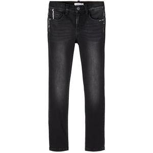 NAME IT Boy Jeans X-Slim, Zwarte denim, 176