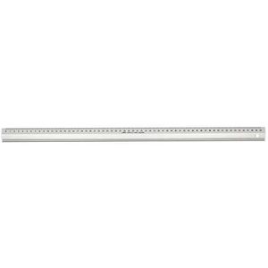 LINEX 100413072 Super Series aluminium liniaal met antislip, tekenrand en snijranden, 60 cm lang