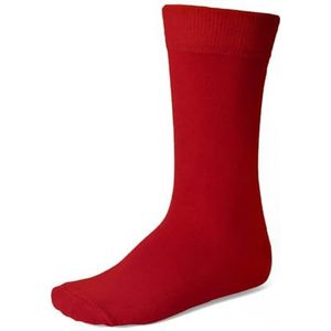 tiemart Sokken, Effen rood, 8