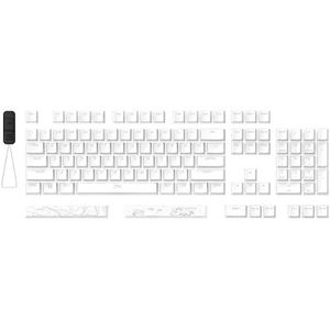 HyperX Pudding Keycaps 2 - Full Key Set - PBT - White (US Layout) Toetsenbordkapje