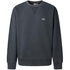 Pepe Jeans Heren GREGORY Sweatshirt, Zwart (ZWART), L, Zwart (zwart), L