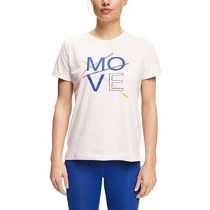 ESPRIT Yoga-Shirt dames bci t-shirt,Pastel pink,S