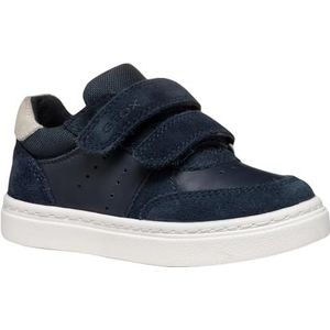 Geox B Nashik Boy C babyschoenen voor kinderen, Navy Wit, 21 EU