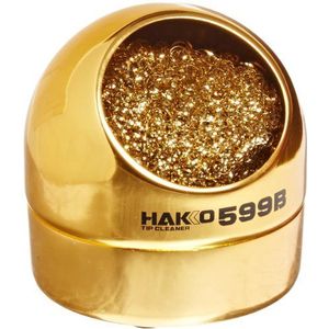 Hakko 599B Messing Soldeerbout Tip Reinigingsdraad - geen Water Soldeer Cleaner met Pot Base 599B-02