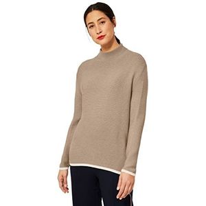 Street One Dames A302212 gebreide trui, Buff Sand, 38, buff zand, 38