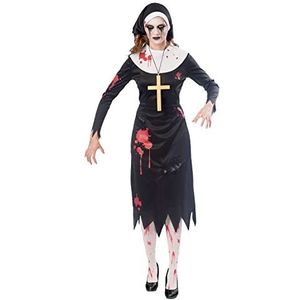 Zombie Nun kostuum - maat 8-10