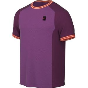 Nike Short Sleeve Top M Nkct Heritage Ss Top, Hot Fuchsia/Sangria, FN0318-518, XL