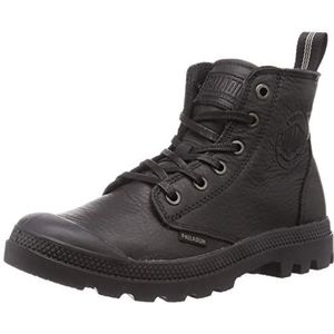 Palladium Unisex Pampa Zip Leather ESS Boots enkellaarzen 76888 zwart, zwart, 44 EU