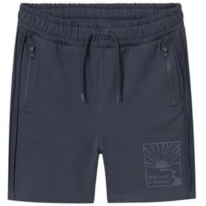 NAME IT Jongens Nkmhummie Loose Sweat Shorts Unb Sweatshorts, blauw, 116 cm