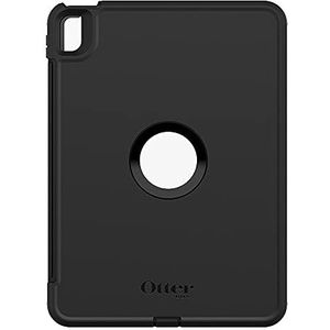 OtterBox Defender Case voor iPad Air 10,9-Inch (4e gen 2020 / 5e gen 2021), schokbestendig, ultra robuuste met ingebouwde schermbeschermer, 2x getest volgens militaire standaard, Zwart