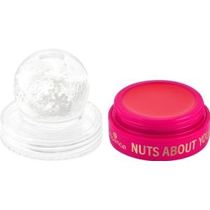 essence NUTS ABOUT YOU lip balm, nr. 01, verzorgend, glanzend, vegan, zonder parabenen, zonder microplasticdeeltjes, vrij van nanodeeltjes, 1 stuk (1,3 g)