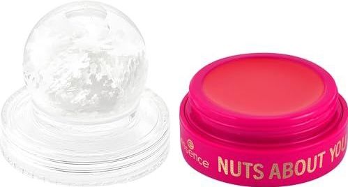 essence NUTS ABOUT YOU lip balm, nr. 01, verzorgend, glanzend, vegan, zonder parabenen, zonder microplasticdeeltjes, vrij van nanodeeltjes, 1 stuk (1,3 g)