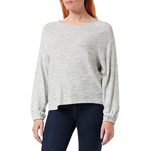 ONLY Dames Onlmayea Life L/S Slit Cc KNT Pullover, lichtgrijs gem., XS