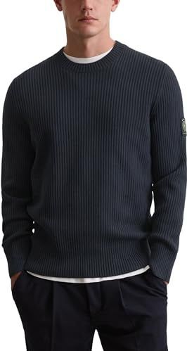 Marc O'Polo - DFB Travel Collection - Gebreide Pullover - Regular Fit - Puur Katoen