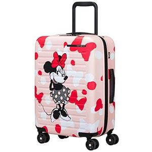 Samsonite Stackd Disney Spinner S, uitbreidbare handbagage, 55 cm, 35/42 l, meerkleurig (Minnie Bow), meerkleurig (Minnie Bow), S (55 cm - 35/42 L), Bagage voor kinderen