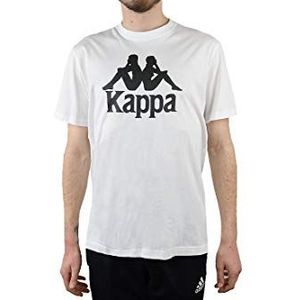 Kappa Authentiek Caspar T-shirt voor heren, wit, L