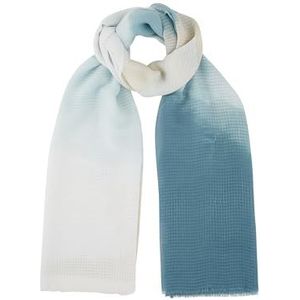 TOM TAILOR dames sjaal, 30463 - Dusty Mint Blue, Eén Maat