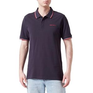Teddy Smith Pasian 2 MC Dark Navy poloshirt voor heren, Donkere marine., M