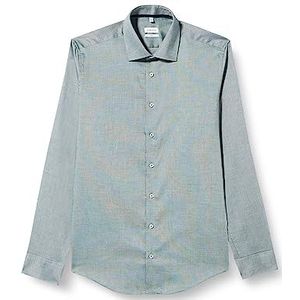 Seidensticker Heren 653730 hemd, donkergroen, 38