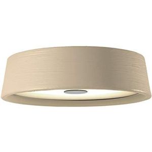 LED plafondlamp, rond, 15,4 W, Dali versie met diffuser van plexiglas, model Soho C 38, zandkleuren, 38 x 38 x 12,1 cm (A631-218)