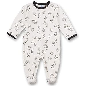 Sanetta Baby jongens romper/overall beige pyjama voor kleine kinderen