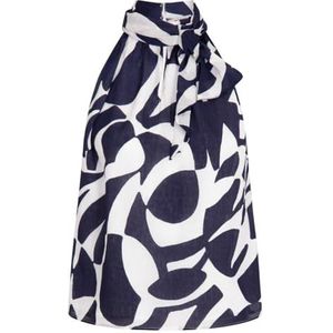 Morgan Mouwloze blouse, Meerkleurig, 40