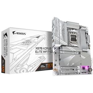 Gigabyte X870 A ELITE WF7 ICE - ATX - Socket AM5 - AMD X870 - DDR5 - USB4 - Wi-Fi 7 - Realtek Audio