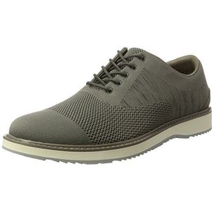 SWIMS heren barry knit oxfords, groen kaki gemêleerd grijs, 46 EU