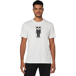 Karl Lagerfeld Paris mens Kocktail Karl T-shirt T Shirt, White, X-Large US