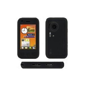 Logotrans Sillikon hoes voor LG KC910 zwart