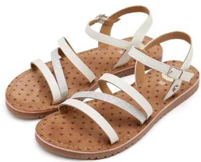 Sandalen - Vlechtwerk - Zwart - Natuurlijk Leer - Verstelbare Enkelband