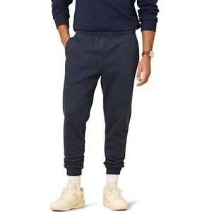 Amazon Essentials Men's Joggingbroek met fleece, Marineblauw, S