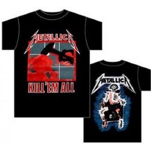 Bravado Metallica - Kill Em All - Heren T-shirt Zwart