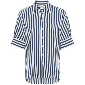 Brax - Style VILLY - Hemdblouse - Navy - Viscosemix