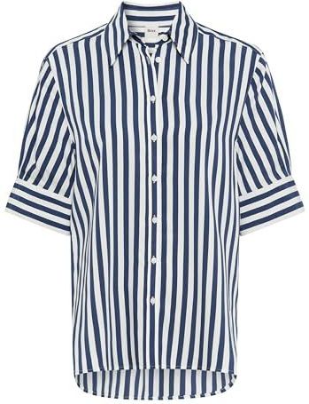 Brax - Style VILLY - Hemdblouse - Navy - Viscosemix